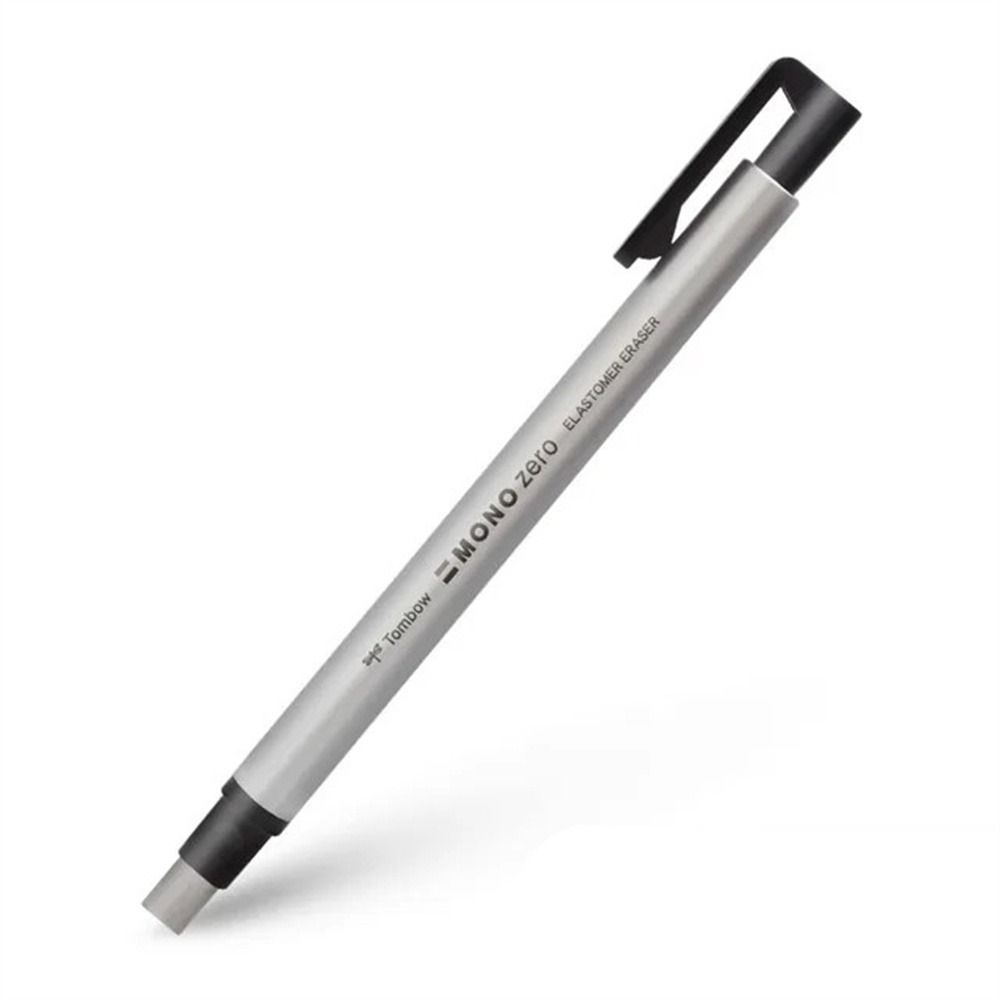 High Precision Mechanical Eraser Press Type Pencil Eraser Pen Shape Rubber  Manga Highlight