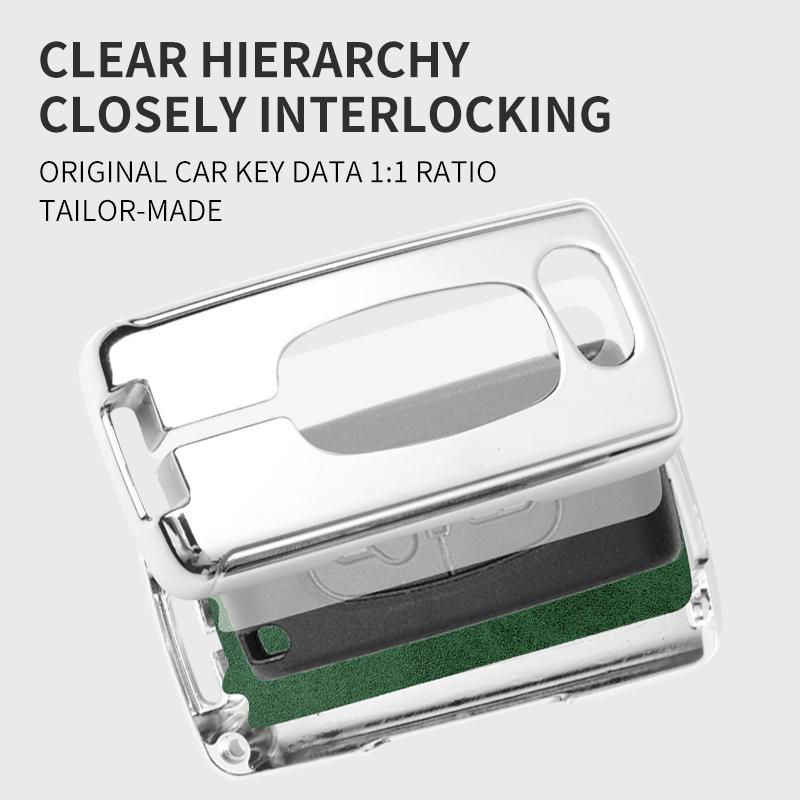BTJ1 2 3 Buttons Car Flip Key Case Cover Shell Metal For Citroen C2 C3 C4 C5 C6 C8 Xsara Picasso Berlingo Key Protector Accessories