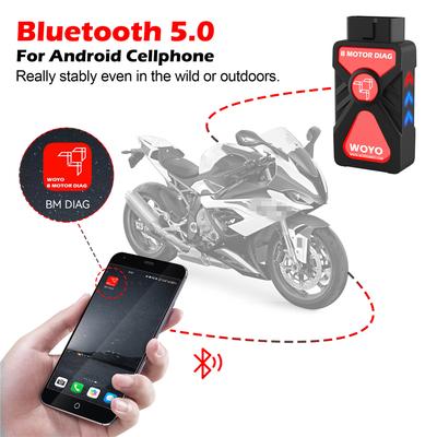 WOYO CTB008 OBDII Поддерживает Инструменты для Диагностики Мотоциклов