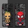 Мультяшный чехол Marvel Groot Spiderman для Samsung Galaxy A71 A12 A22 A13 A33 A53 A73 A51 A31 A11 A14 A21s A72 A32