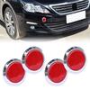 Plated Red Car Auto Self Adhesive Safety Warning Reflective Stickers Reflector Reflective Strips