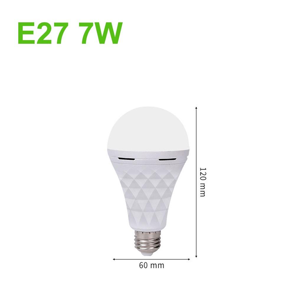 Rechargeable Emergency Light Bulb E27 Emergency Bulb New LED Bulb Light Home