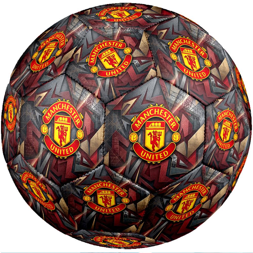 Футбольный мяч в тематике Манчестер Юнайтед, размер 5, с мягким касанием, профессиональный тренировочный мяч для занятий на открытом воздухе