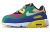 Air Max 90 QS Viotech 2.0 Удобные и легкие Устойчивые к истиранию Низкие детские кроссовки Сине-зеленые CJ0935-300