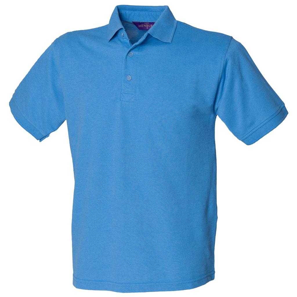 Henbury Mens Short Sleeved 65/35 Pique Polo Shirt
