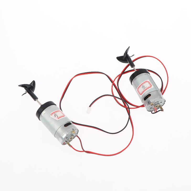 7.4V 390 Underwater Thruster with Propeller Built-in Boat Motor Engine for RC Boat Kayak Water Equipment Repair
