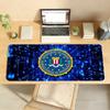 Cool F-FBI Logo Mouse Pad Anti Slip Rubber Edge Locked Thickened Laptop Gaming Desk Mat