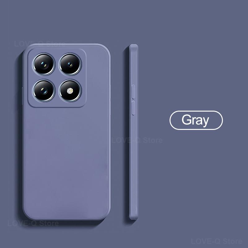 Для Xiaomi 14T Pro Чехол Жидкий Силиконовый Чехол для Телефона Funda Для Xiaomi 14T Pro Xiao Mi 14T 14 T Mi14T Pro Мягкий Чехол TPU
