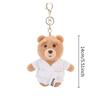 Плюшевый брелок Ted 2 Кавайный плюшевый мишка Аниме Хобби Мягкая игрушка Брелок Подвеска для сумки Куклы Рождественские Подарки на день рождения