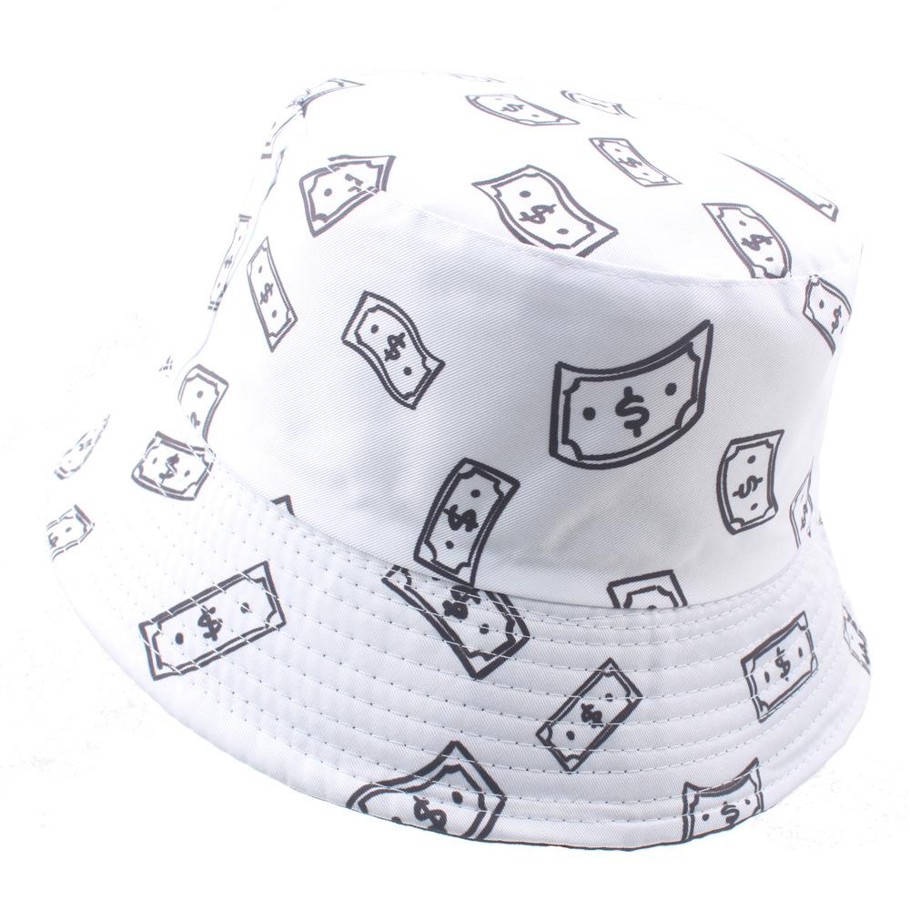 Reversible Tie-Dye Bucket Hat with 3D Graffiti Print for Women - Autumn Style Sun Hat
