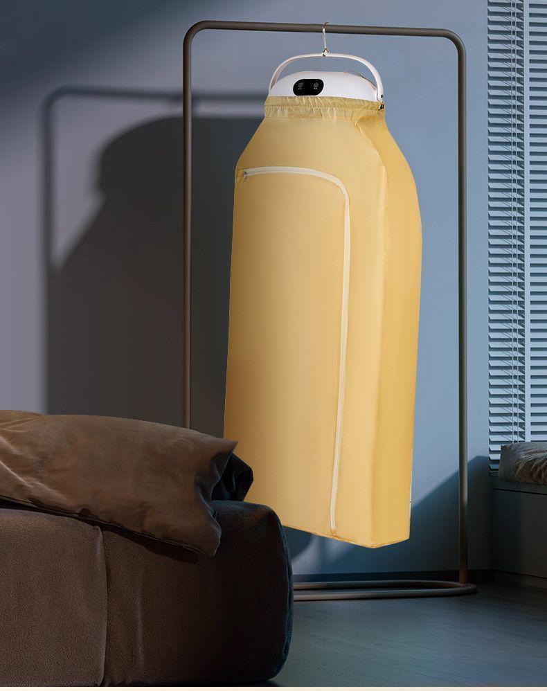 Compact Fully Automatic Clothes Dryer with Mite Removal for Home and Dorm Use