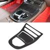 2 шт., консоль переключения передач, панель, накладка, рамка для Mercedes Benz E-Class W213 2016 2017 2018, 3 стиля автомобиля