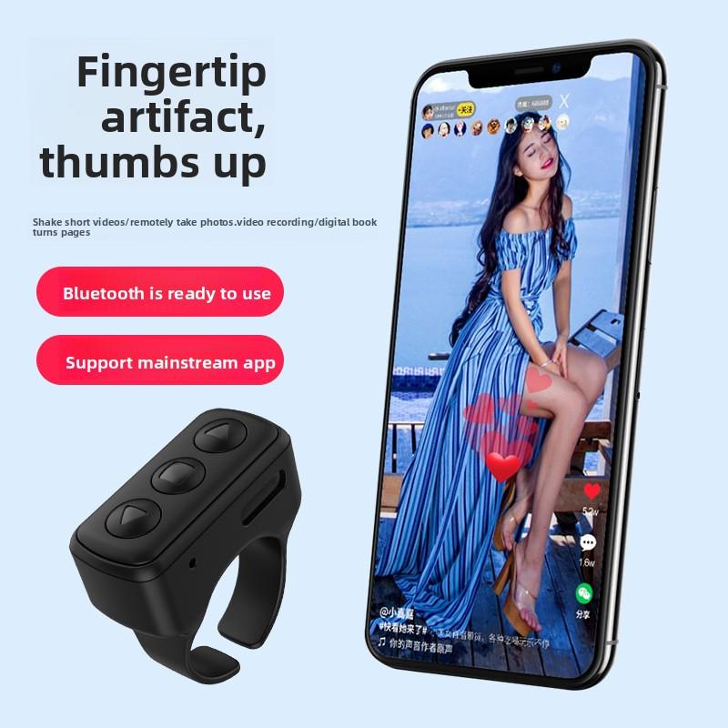 Пульт дистанционного управления Bluetooth для телефона, скроллер TikTok, управление видео для селфи