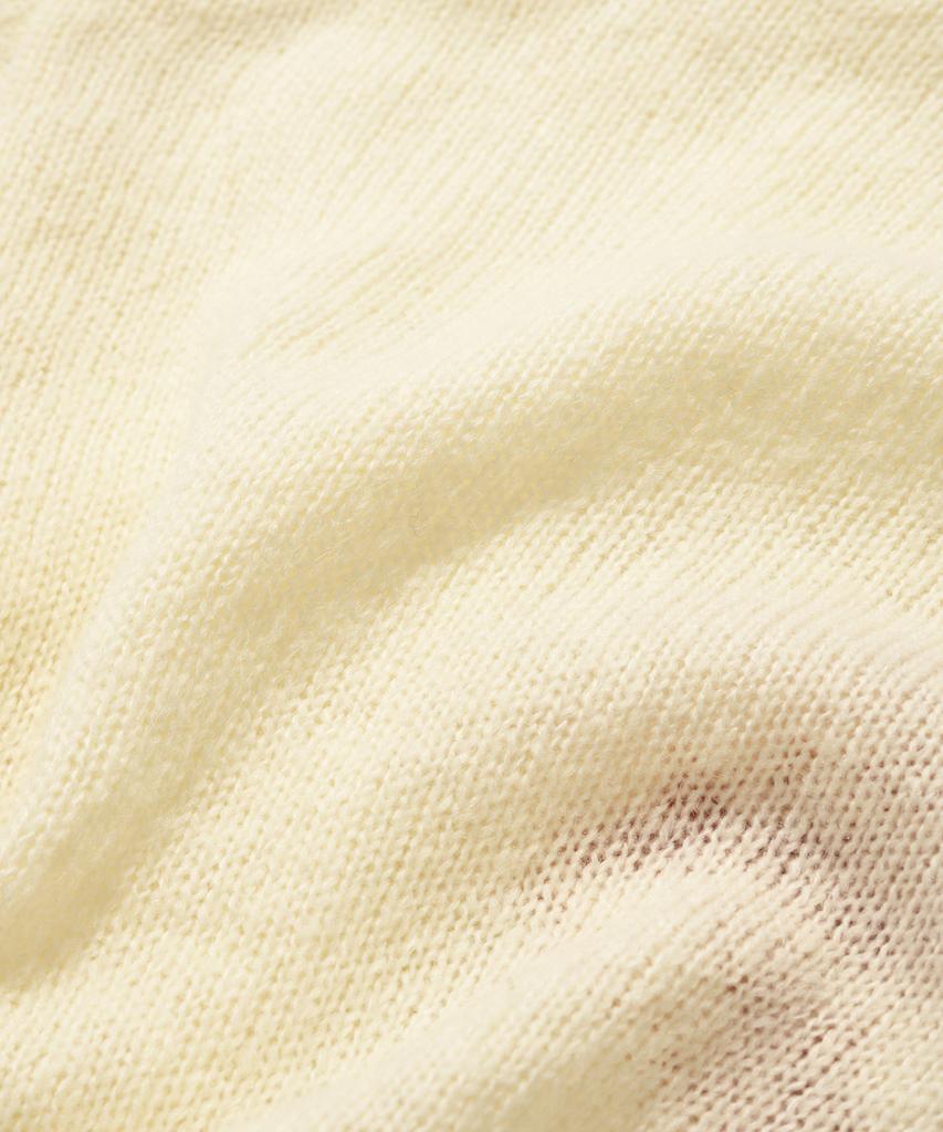 Вязаный джемпер с круглым вырезом Seuweideu с рисунком грибов [Слоновая кость]