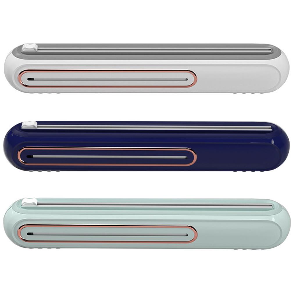 15.16 X 2.76 X 2.17 Дюймов Магнитный Многоразовый Диспенсер для Пищевой Пленки Пластиковый Диспенсер для Пищевой Пленки Кухонный Инструмент для Организации Кухни