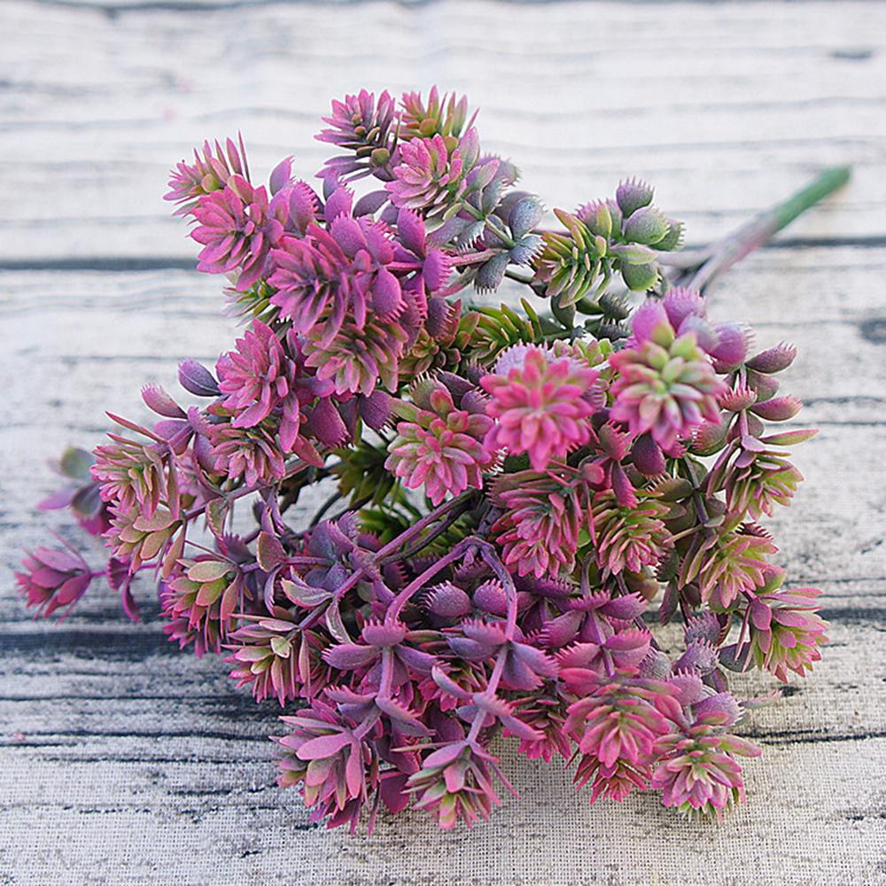 Пластиковые суккулентные растения