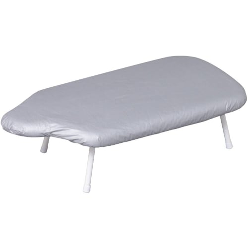 Iris Plaza Ironing Board, Human-Shaped, Silver, 69cm Wide x 36cm Deep x 19cm High, IB-K002 SV