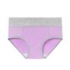 Minimalist Mid Waist Briefs Plus Plus Oversized Underwear with Cotton Lifting Buttocks Waist Cinching Triangle Panties for Women