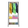 Nyana Home Premium Angle Coat Rack 151x60x34cm 1 Hanging Shelf 1 Lower Shelf