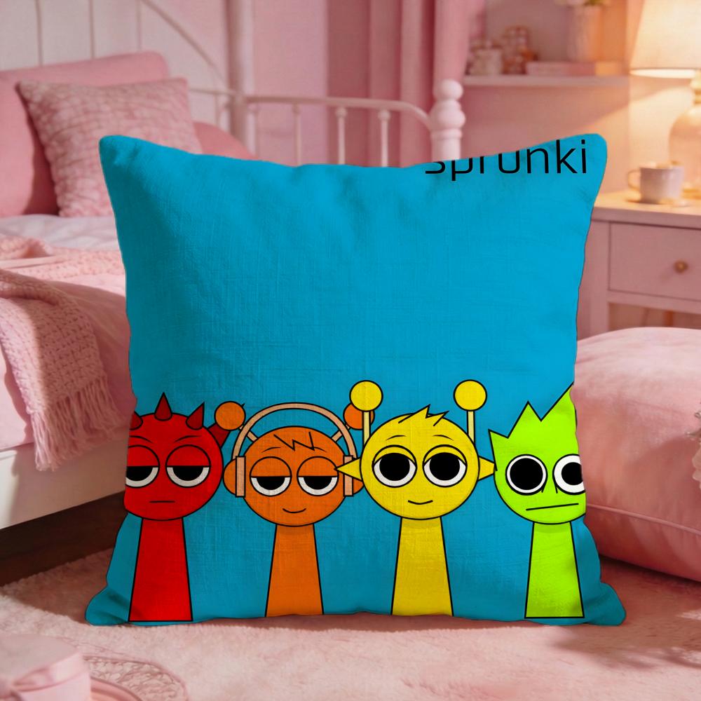SSprunkis Classic Game Cushion Cover Premium Comfort Reversible Pillow Cove Two In One Design For Any Room Car Interior