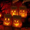 Pumpkin Halloween Paper Bag Random Style Candy Gift Bag Luminous Packaging Bag  Bakery