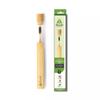 Бамбуковая биоразлагаемая зубная щетка в бамбуковом футляре, Bamboo biodegradable Toothbrush with Bamboo Case, Rusabl