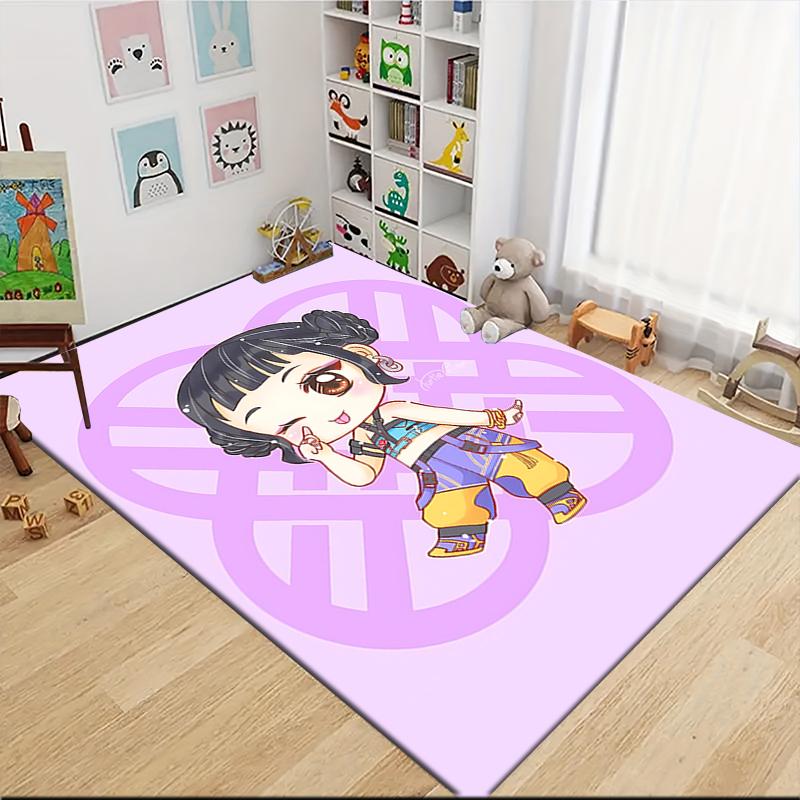 1Pc Cat Friends Phone Carpet Rug Customizable Soft Washable Antislip Home Living Room Sofa Mats Personalized Rug 0917192