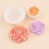 1Pcs DIY Peony Silicone Mold 3D Chocolate Cake Ice Baking Flower Soap Mould Making Tool Resin Mold for Plaster Candle Soap