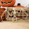 Horror Halloween Bat Skeleton Plastic Animal Skeleton Model  For Halloween Theme Party