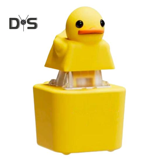 Duck Keycap Keychain Quacking Duck Fidget Toy with Light And Sound Portable Keyboard Clicker Keycap Duck for Stress Relief