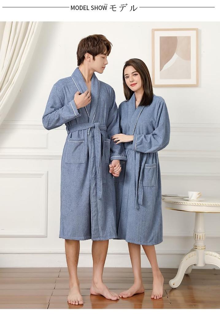 Полотенце After Heat Quick Gentle Waist Belt Room Wear [Jomoku] Халат, платье, женское, мужское, 100% хлопок, ткань, банное, увлажняющее, удерживающее,