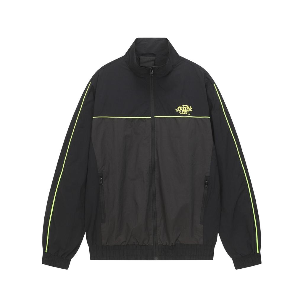 Мужская зимняя пуховая куртка с капюшоном и вышивкой Trapstar - Американский уличный хип-хоп стиль