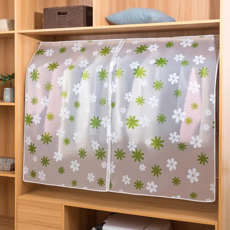Прозрачный чехол для вешалки для студенческого общежития, чехол для куртки PEVA, чехол для одежды с цветочным узором, тканевый чехол для одежды