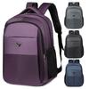 Travel Business Backpack Oxford 16in Laptop Pocket School Students Unisex Use