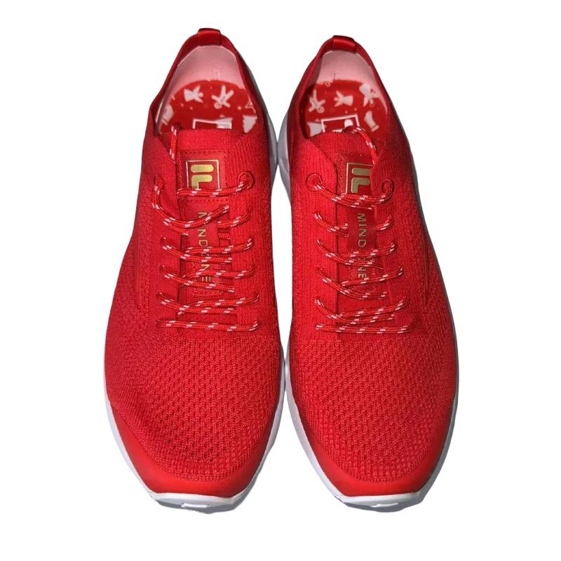 Fila Mind One Универсальные Удобные Прочные Низкие Кроссовки для Бега Мужские кроссовки Красный F12M811126RDF