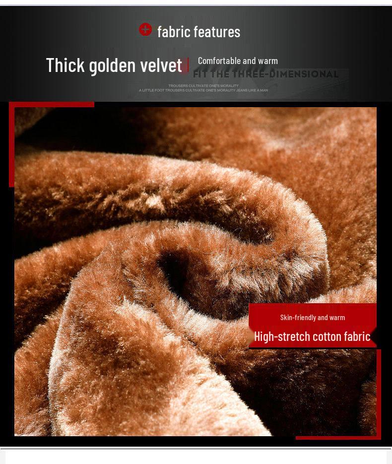 Осенне-зимняя хлопковая куртка для папы большого размера - Свободный крой для мужчин среднего возраста, Теплая, на бархатной подкладке, Повседневная одежда