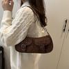 Retro Underarm Bag Women's Autumn and Winter New Trend Women's Bag Niche Fashion Underarm Shoulder Bag