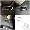Для Nissan X-trail Xtrail Rogue T32 2014-2025 Qashqai J11 LHD Автомобильная накладка на вентиляционное отверстие кондиционера Отделка Декоративная наклейка