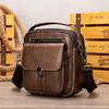 Malunte High-End Men's Crossbody Genuine Leather Shoulder Bag: Stylish & Versatile