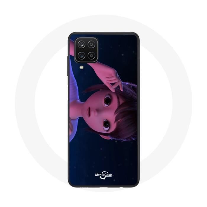 Coque - MANIACASE - Samsung Galaxy A12 - Souple - Bleu - BTS TinyTAN ARMY Zero O'Clock Animation