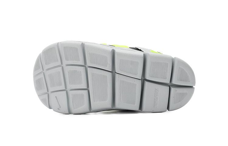Nike Dynamo Free Y2k Износостойкие Низкие Детские Кроссовки Серый Желтый Черный Для Младенцев и Малышей CI1186-081