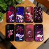 H-hazbin hotel ангел пыль Чехол для телефона Черный Силикон Мягкий Для Samsung Galaxy A73,A72,A71,A70,A53,A52,A51