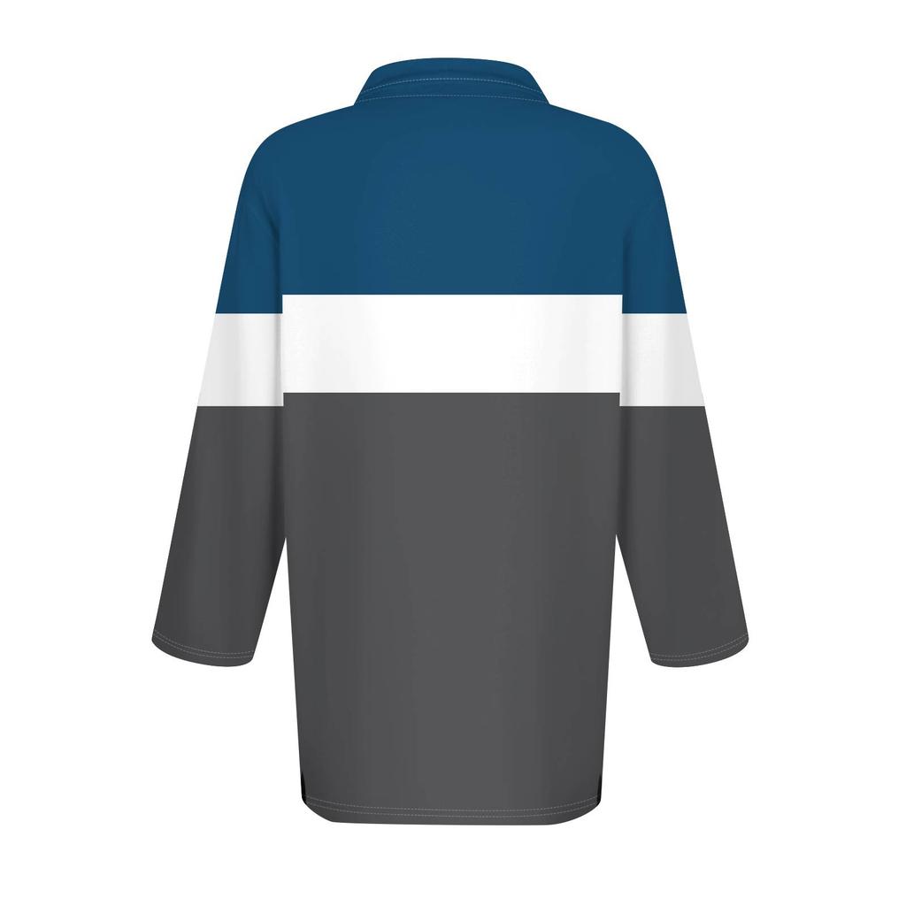 Женская модная повседневная рубашка с короткими рукавами 3/4 с лацканами и принтом, женские топы на пуговицах