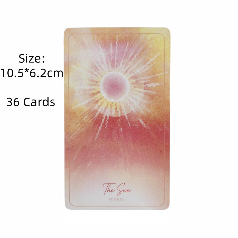 Сова и сорока Ленорман Оракул Карты Гадания Колода Английское Видение Издание Таро Доска Игра Игра Для Вечеринки