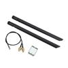 WiFi 7 M.2 Network Card 2.4GHz 5GHz 6GHz Triple Band 5.8Gbps Wireless Network Adapter Module with Dual Antennas 4K QAM