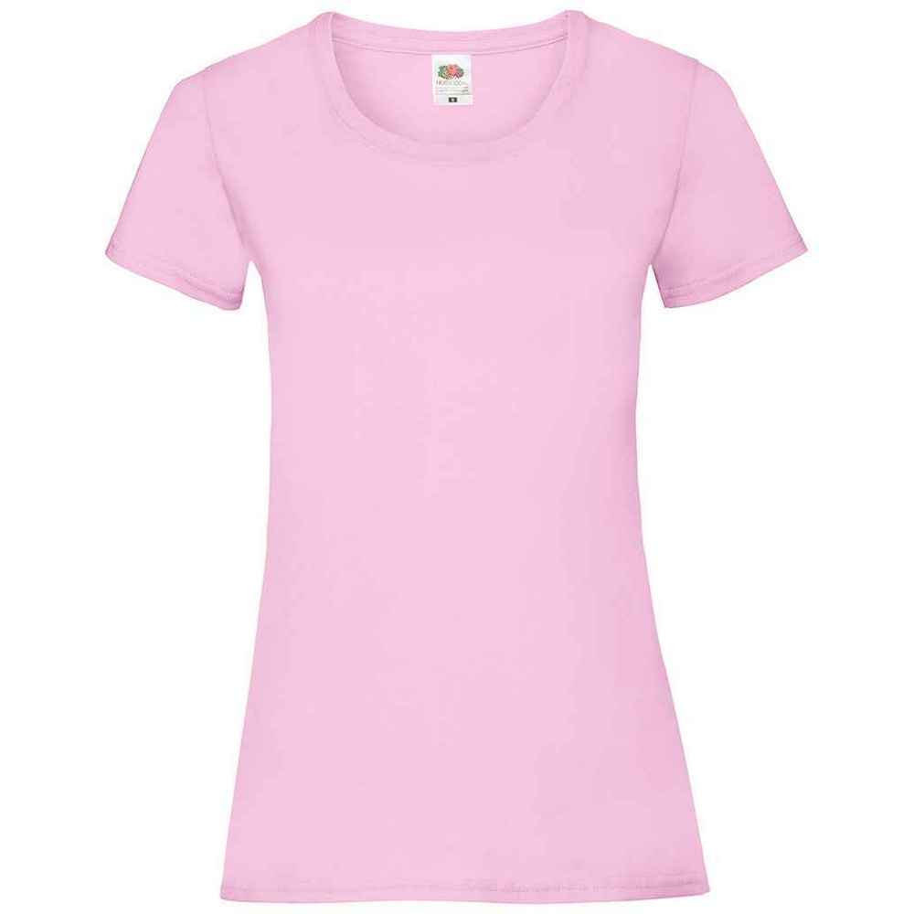 Fruit of the Loom Womens/Ladies Valueweight Heather Lady Fit T-Shirt