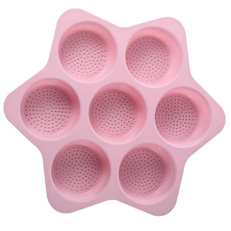 Food Grade Silicone Mold Tool Baking Round Hamburger Mold High Temperature Resistant Bread Cake Oven Baking Pan Mold