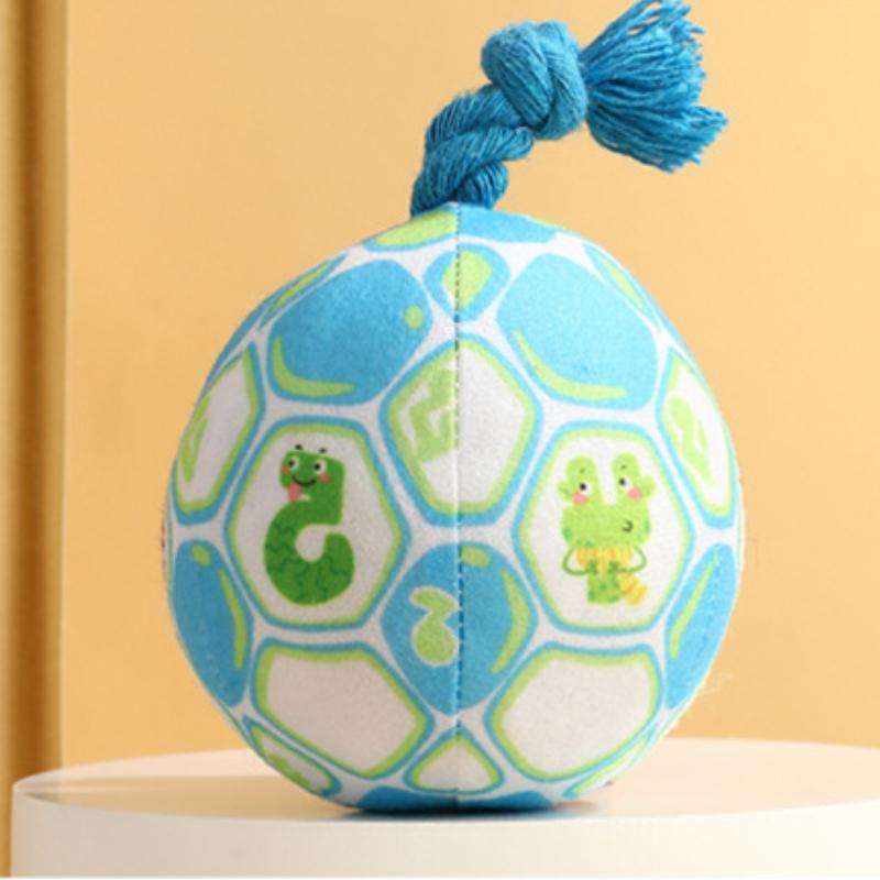 1 шт. Мяч-игрушка для собаки, плюшевая звуковая игрушка, устойчивая к укусам игрушка для питомца, аксессуары для собаки, товары для питомцев