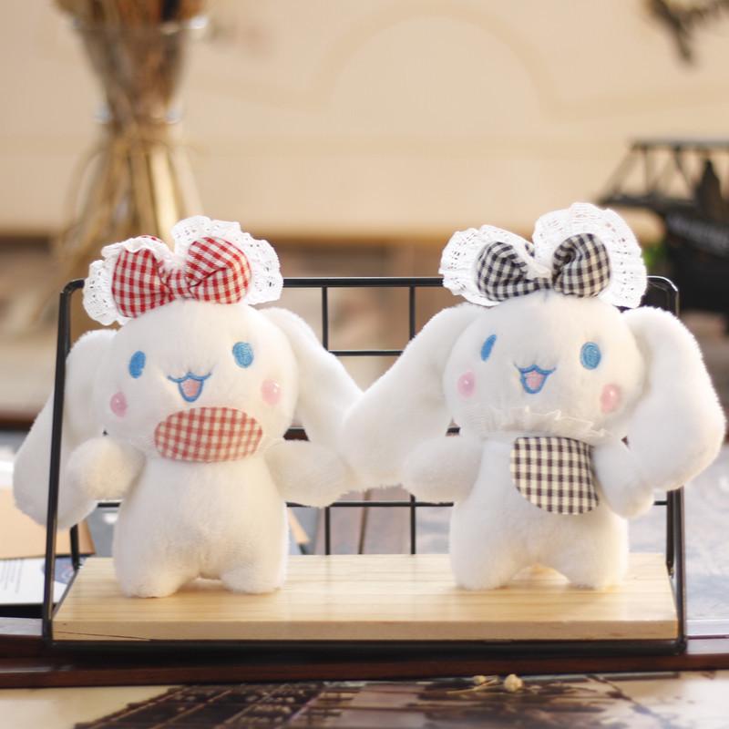 Очаровательный милый плюшевый брелок в виде собачки Корицы, мягкая кукла-кролик, шарм для сумки