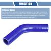 X AUTOHAUX Silicone Hose Silicone Hose Radiator Hose 1 Piece Inner Diameter 19-22mm Length